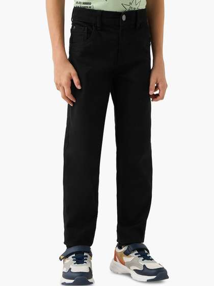 Juniors by Babyshop
                      Boys Slim Fit Mid-Rise Jeans