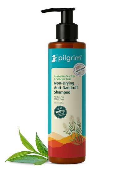 Pilgrim Australian
                        Tea Tree Anti-Dandruff Shampoo With Salicylic
                        Acid - 200 ml