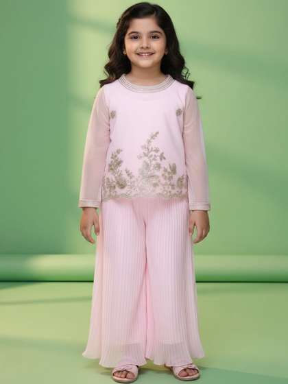 V-Mart Girls Top with
                    Palazzos