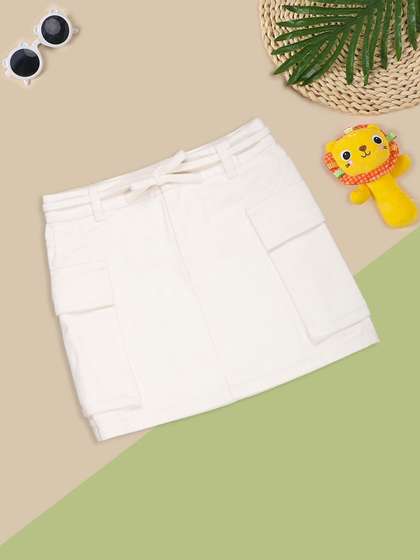 Pantaloons Junior
                      Girls Cotton Above Knee Fashion