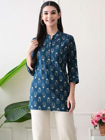 Anouk Mirage
                        Botanical Printed Pure Cotton Kurti