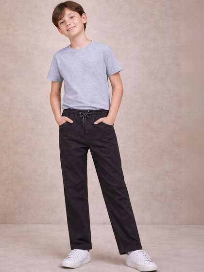 Gini and Jony Boys Wide
                    Leg Mid-Rise Jeans