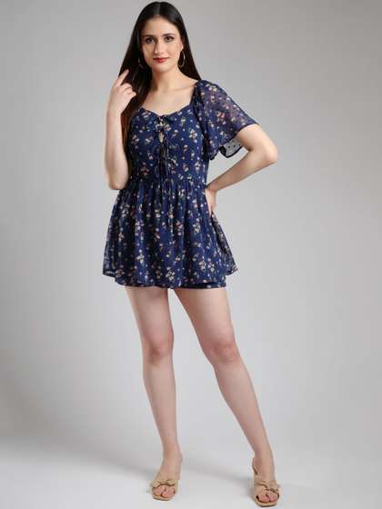 CORY EDGE Printed
                        Jumpsuit