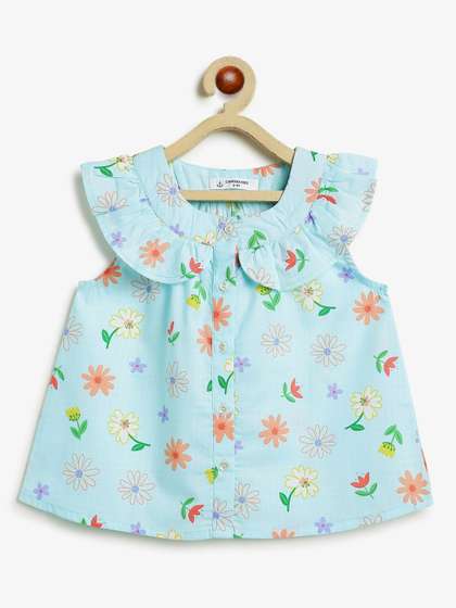 Campana Girls Cotton
                    Tops