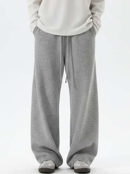 Suo Men Loose Fit Easy
                      Wash Trousers