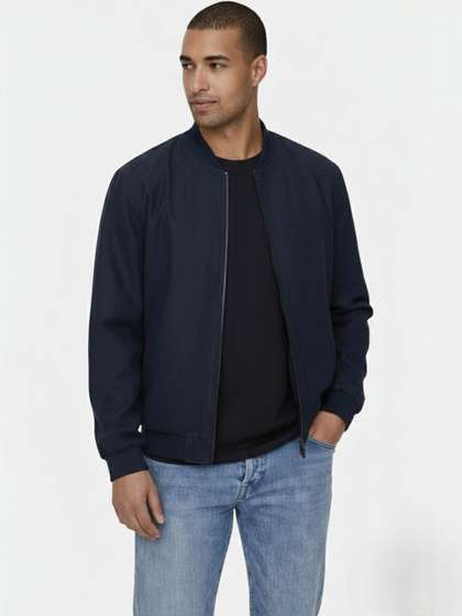 Besick Men
                          Lightweight Bomber Jacket