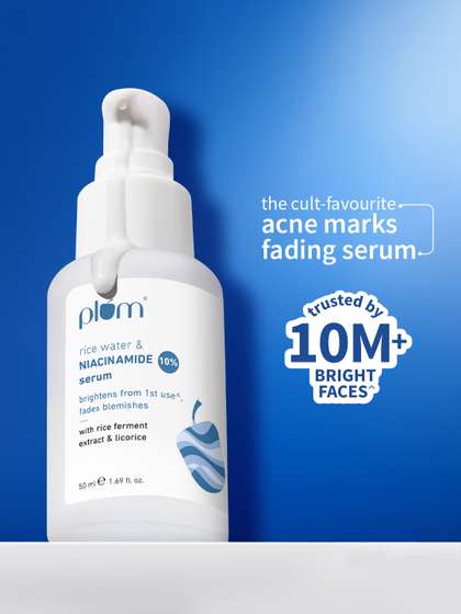 Plum 10% Niacinamide
                        Brightening Face Serum With Rice Ferment Extract
                        & Licorice - 50ml