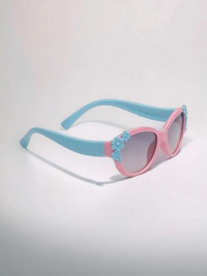 SPADEACES Girls Grey
                    Lens & Pink Other Sunglasses with