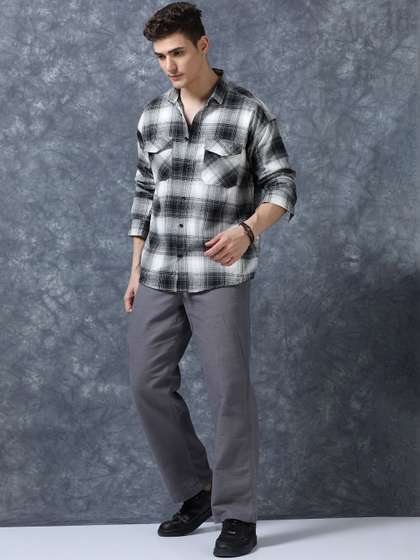 The Roadster
                        Lifestyle Co Men Relaxed Fit Trousers
