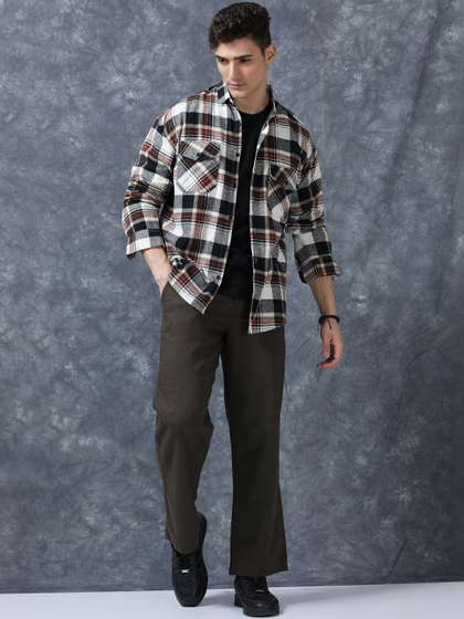 The Roadster
                        Lifestyle Co Men Relaxed Fit Trousers