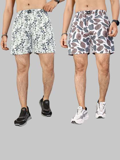 FTX Pack Of 2 Printed
                      Boxers