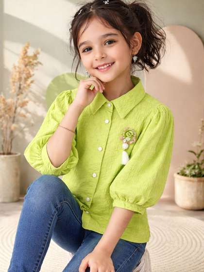 HERE&NOW Girls
                    Polyester Tops