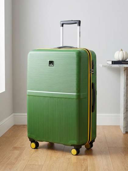 WROGN Textured Hard
                        Large Suitcase Trolley Bag- 101-150L