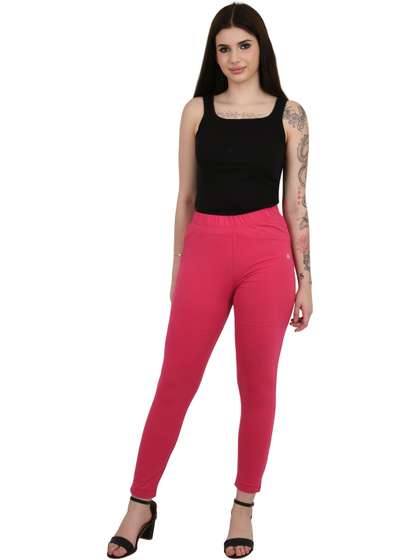 PADMAKSHI Women
                        Solid Ankle Length Leggings