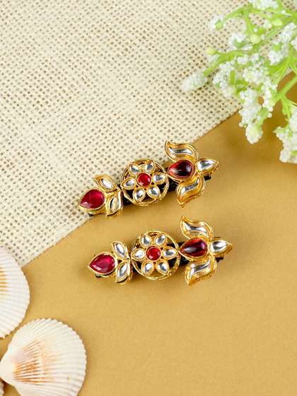 Asthetika Kids Girls
                    Embellished Tic Tac Hair Clip