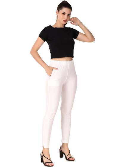 PADMAKSHI Women
                        Solid Ankle Length Leggings