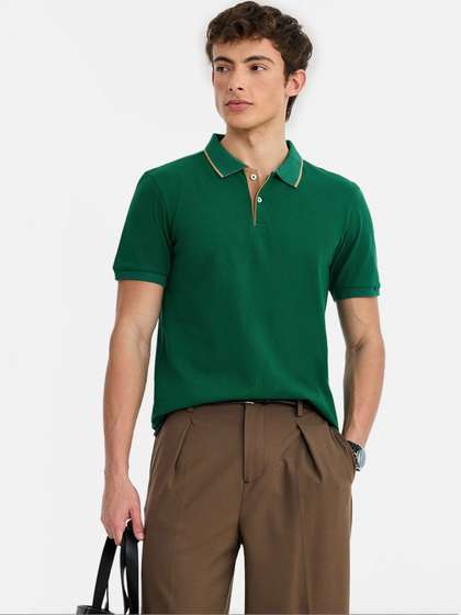 Snitch Men Polo
                        Collar T-shirt