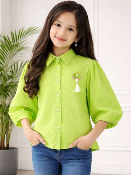 BAESD Girls Polyester
                    Tops