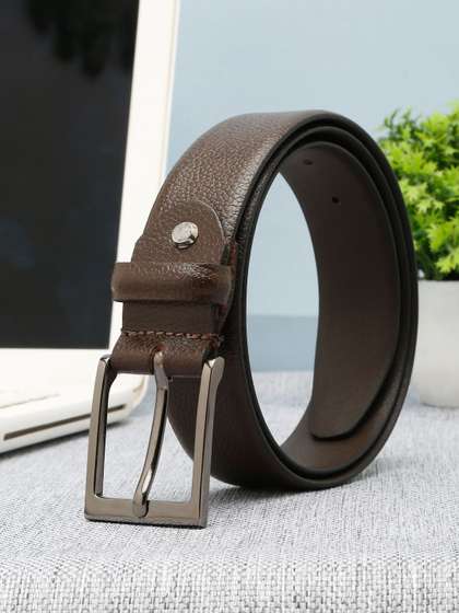 Teakwood Leathers Men
                    Textured Leather Belt