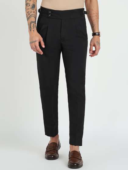 MANCREW Men Original
                        Wrinkle Free Pleated Gurkha Pants
