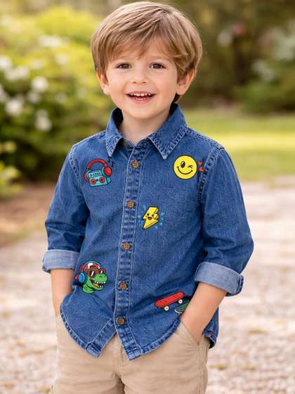 The Natkhat Tales Boys
                      Printed Casual Shirt