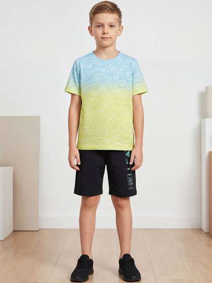 HELLCAT Boys Printed
                    T-shirt with Shorts