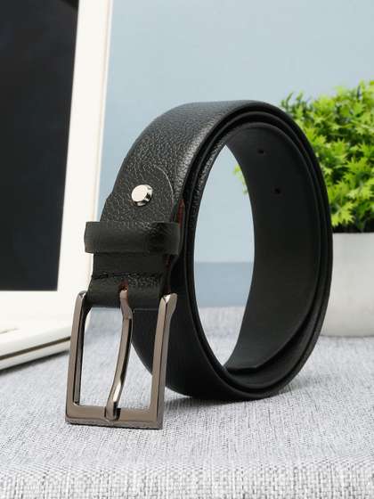 Teakwood Leathers Men
                      Textured Leather Belt