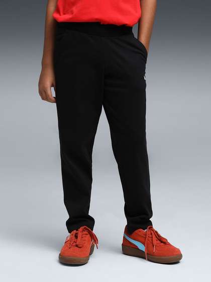 Puma Boys Pure Cotton
                    Essentials Soft Knit Jersey Pants