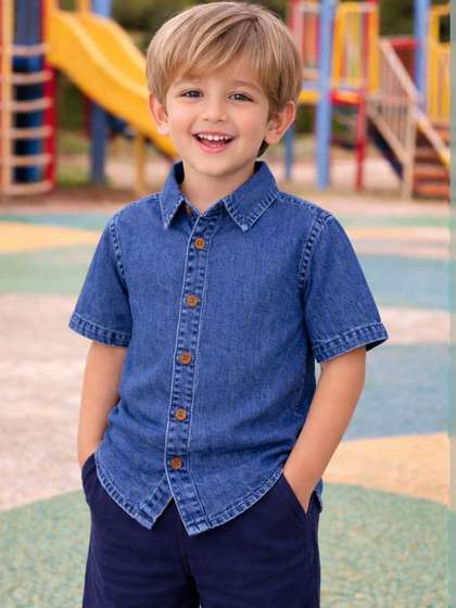 The Natkhat Tales Boys
                    Printed Casual Shirt