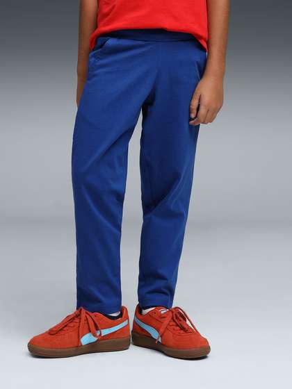 Puma Boys Pure Cotton
                      Essentials Soft Knit Jersey Pants