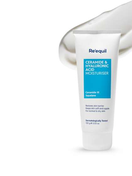 Reequil Unisex
                        Ceramide & Hyaluronic Acid Moisturiser For
                        Normal To Dry Skin