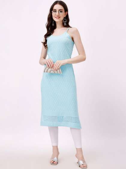 Anouk Ethnic
                          Motifs Embroidered Mirror Work Mirror Work
                          Kurti
