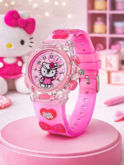 LOOKHAA Girls Dial &
                    Straps Analogue Watch LOOK01_C1_PINK