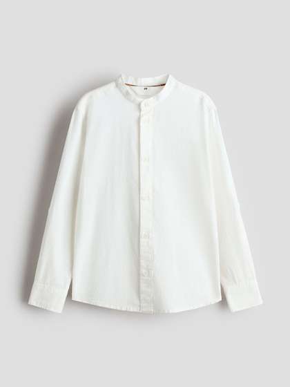 H&M Linen-Blend
                    Grandad Shirt