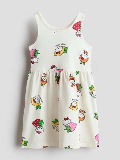 H&M Girls Printed
                      Cotton Dress