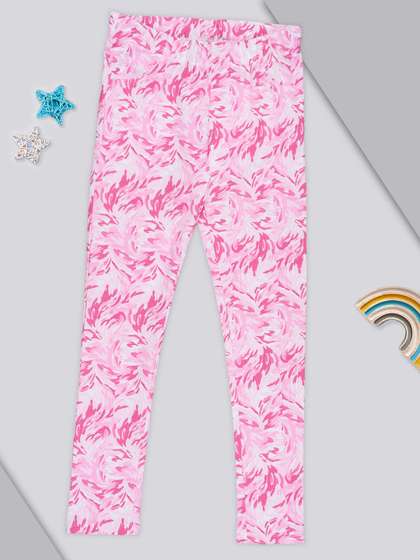 Pantaloons Junior Girls
                    Printed Ankle Length Leggings