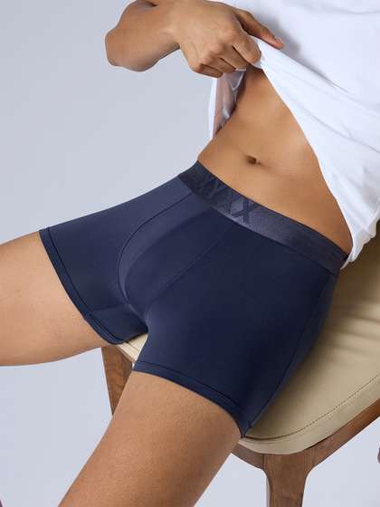 XYXX Men Solid Rev
                          Tactel Trunk Underwear