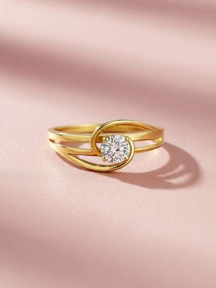 MAEJOY Solitaire swirl
                      Lab grown diamond 92.5 Sterling Silver 18KT
                      Rhodium plated ring
