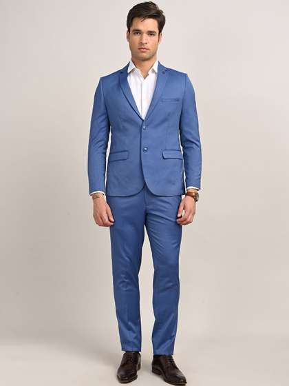 Turtle Pure Cotton
                        Tailored Fit Single Breasted Two-Piece Suits