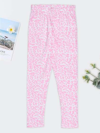 Pantaloons Junior Girls
                    Printed Ankle Length Leggings