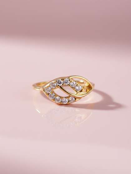 MAEJOY Evil Eye Lab
                        grown diamond 92.5 Sterling Silver 18KT Rhodium
                        Gold plated ring