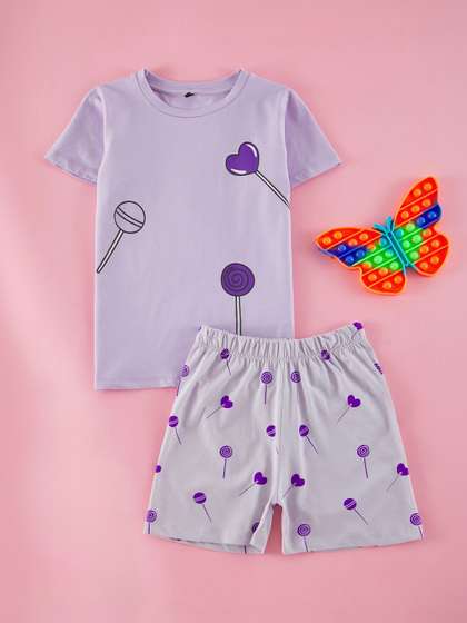 Trendyol Girls Printed
                    Nightdress