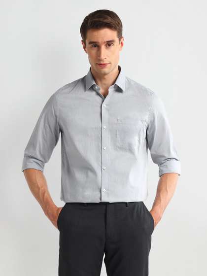 Arrow Manhattan Slim
                        Fit Pure Cotton Formal Shirt