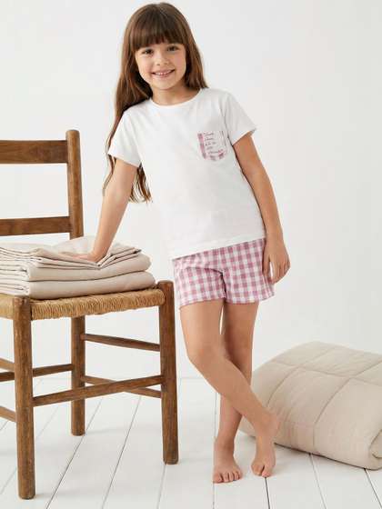 Trendyol Girls Checked
                    Nightdress