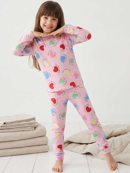 Trendyol Girls Printed
                    Maxi Nightdress