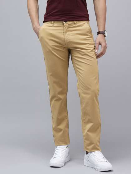 Van Heusen Men Slim
                        Fit Chinos Trousers