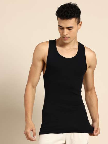 United Colors of
                        Benetton Pure Cotton Tank Innerwear Vests