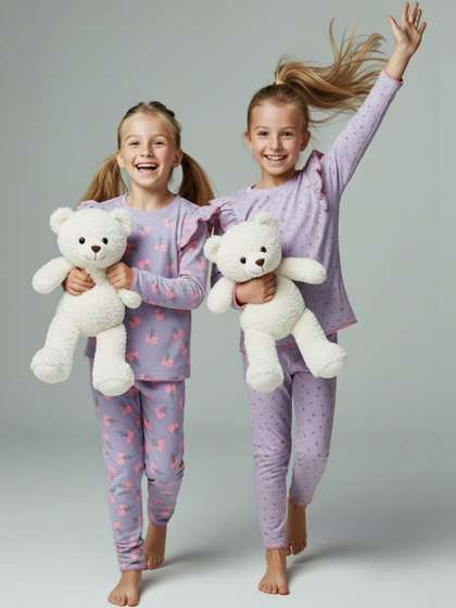 Trendyol Girls Printed
                    Maxi Nightdress