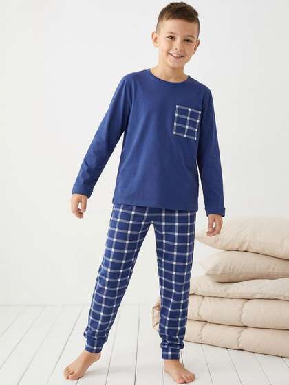 Trendyol Boys Checked
                      Maxi Nightdress