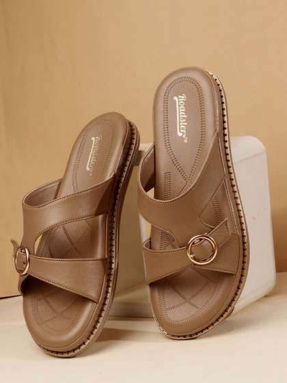 The Roadster
                        Lifestyle Co Women Round Toe Open Toe Flats